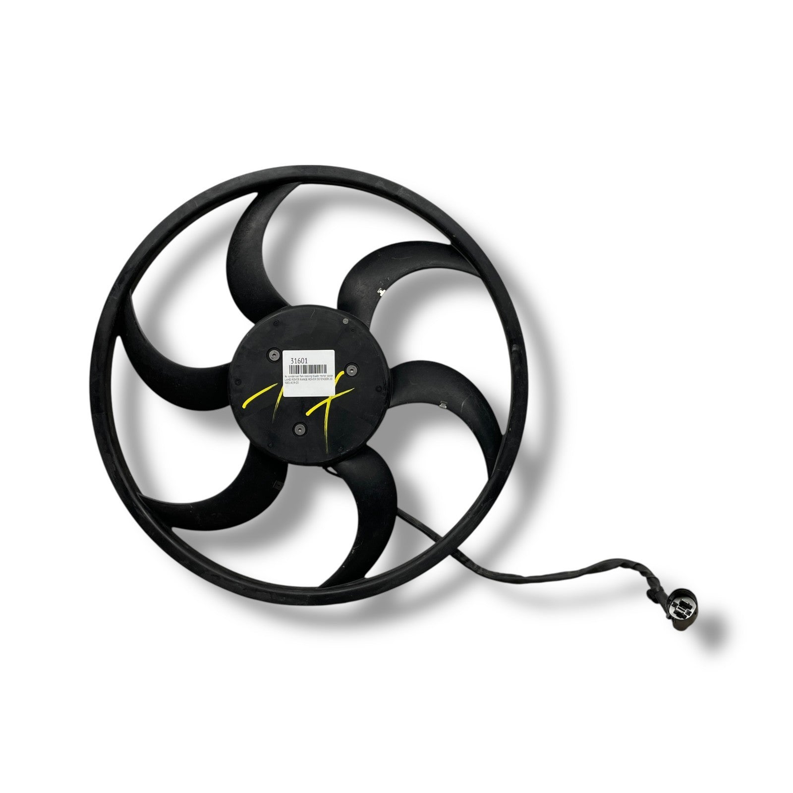 Land Rover Defender 2020-2024 OEM AC Condenser Cooling Fan Motor Assem ...